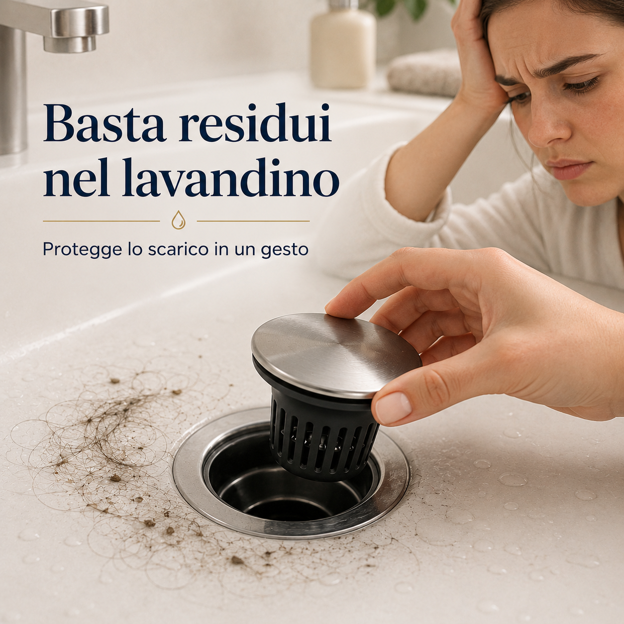 Tappo Lavandino Universale