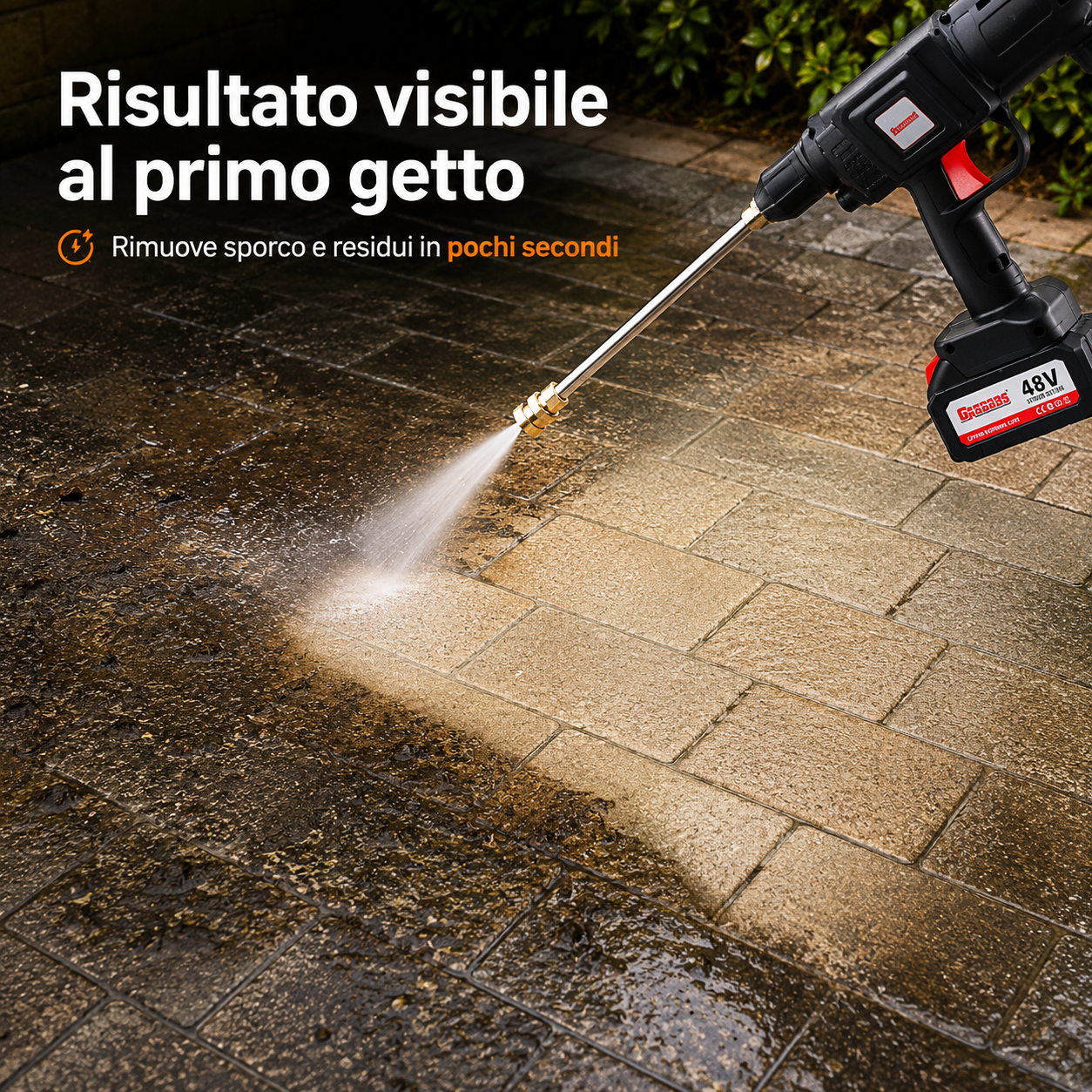HydroJet™ – Idropulitrice Portatile Senza Fili